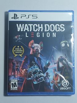 New Watch Dogs Legion PS5 Game Factory sealed