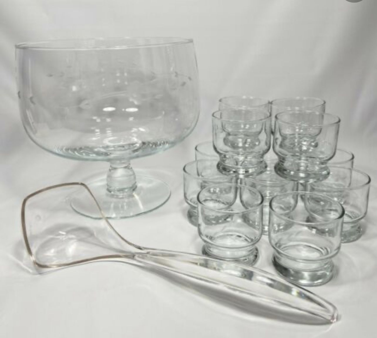 Princess House Punch Bowl Set