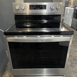 Whirlpool electric stove stainless steel 