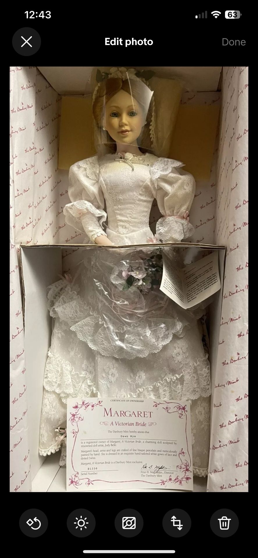 Vintage Porcelain Doll Collection