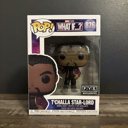 T’challa Star Lord Funko Pop FYE Exclusive 