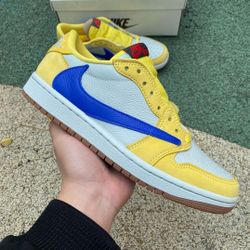 𝐎𝐧l𝐲 𝐫𝐞𝐩l𝐲 𝐨𝐧 𝐈 G : 𝐓𝐎𝐏𝐤𝐢𝐜𝐤𝐬𝟒𝟒𝟒                             Jordan 1 travis scott Canary   