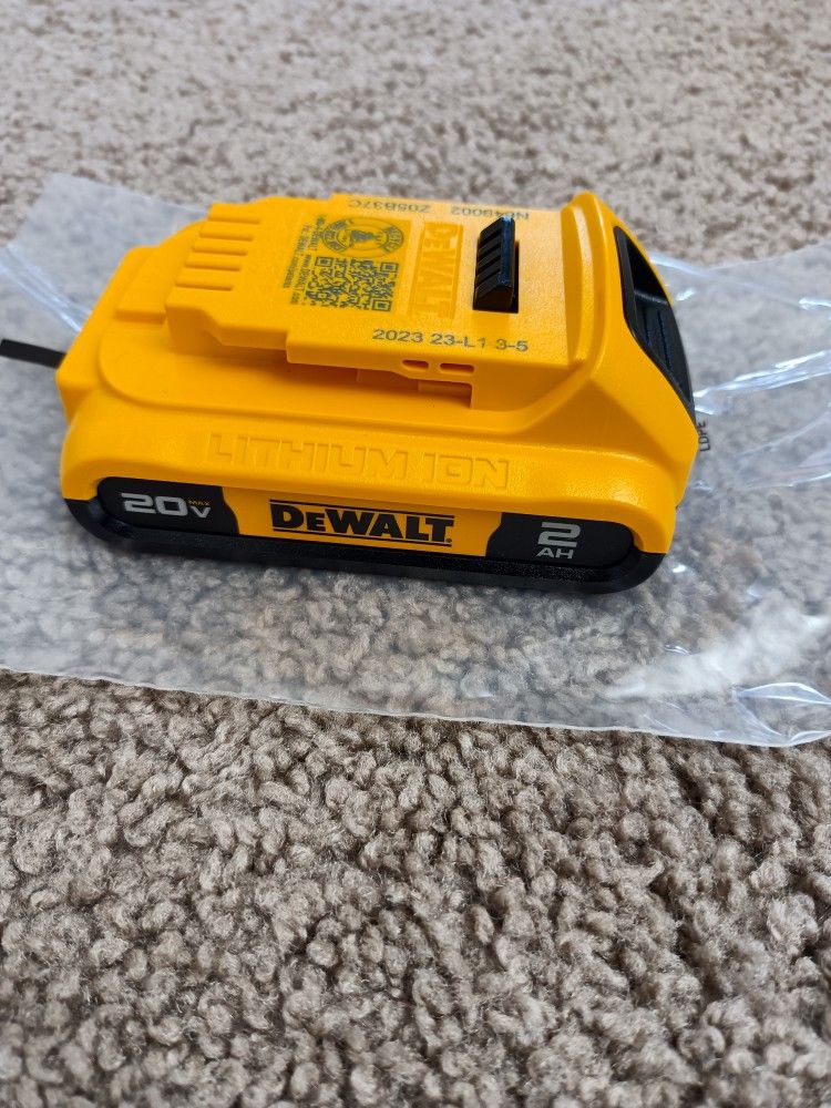 DeWalt Battery 2 Ah