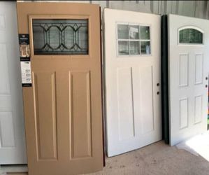 Exterior Entry Doors with Glass Inserts