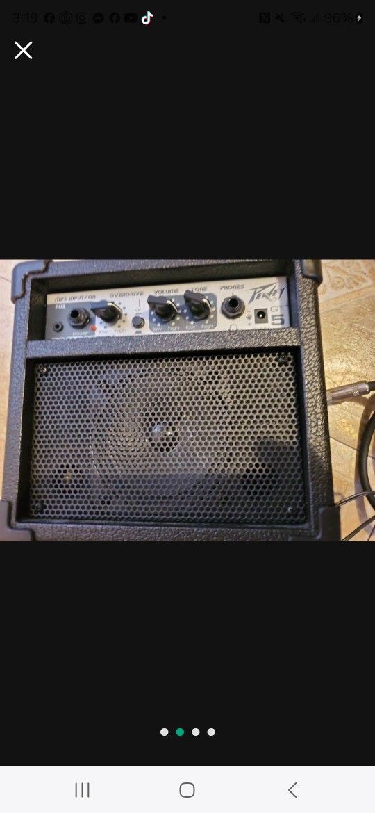 Peavey Gt5 Speaker Amplifier 