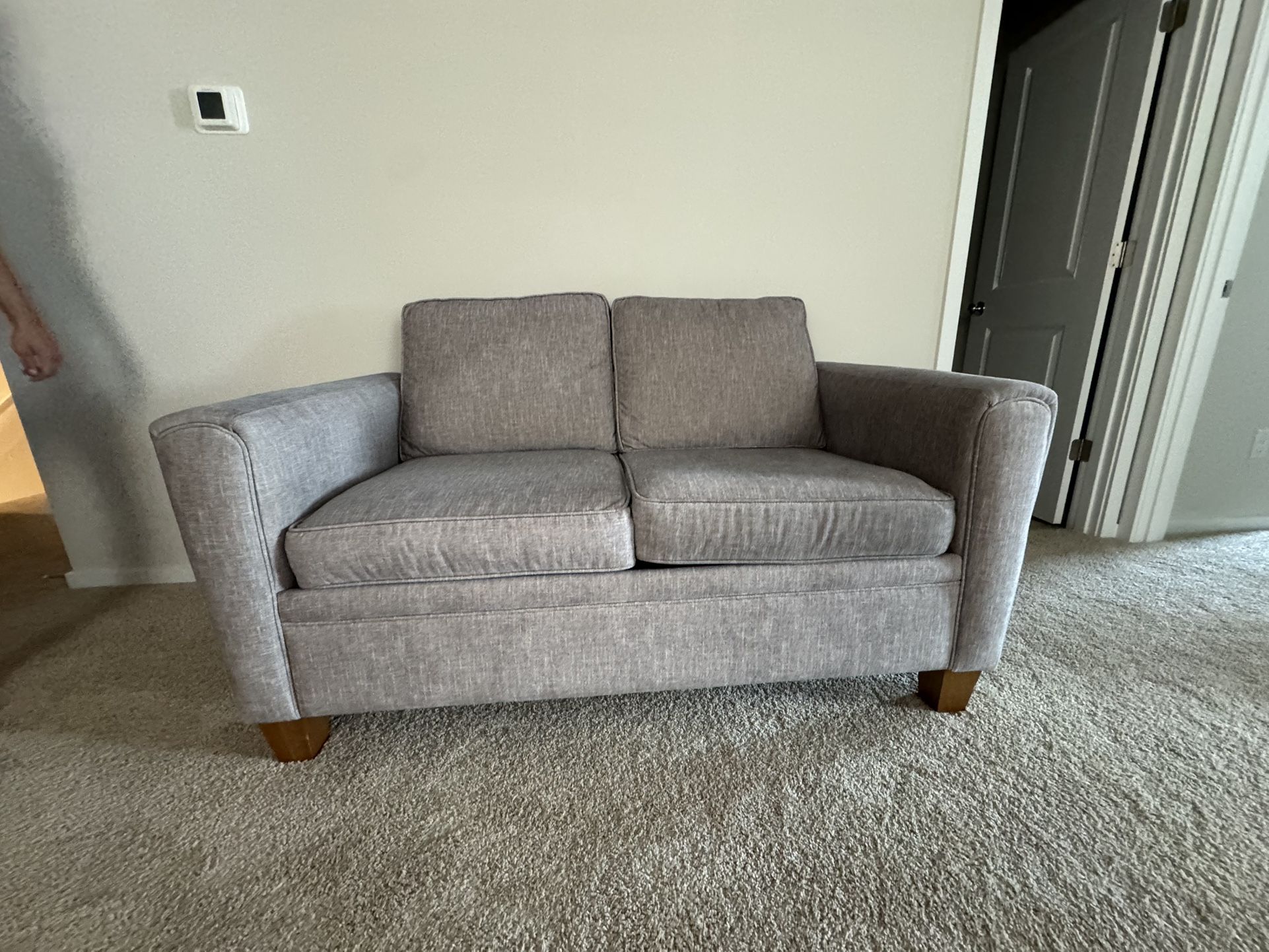 Gray Loveseat New