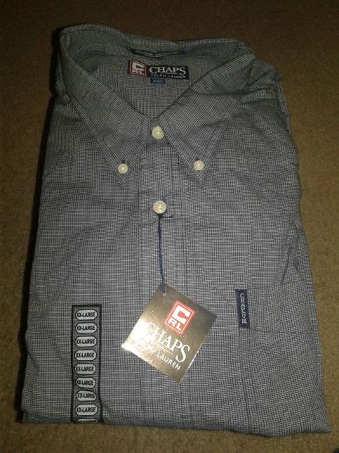 Chaps Ralph Lauren Dark Gray XX Large Shirt