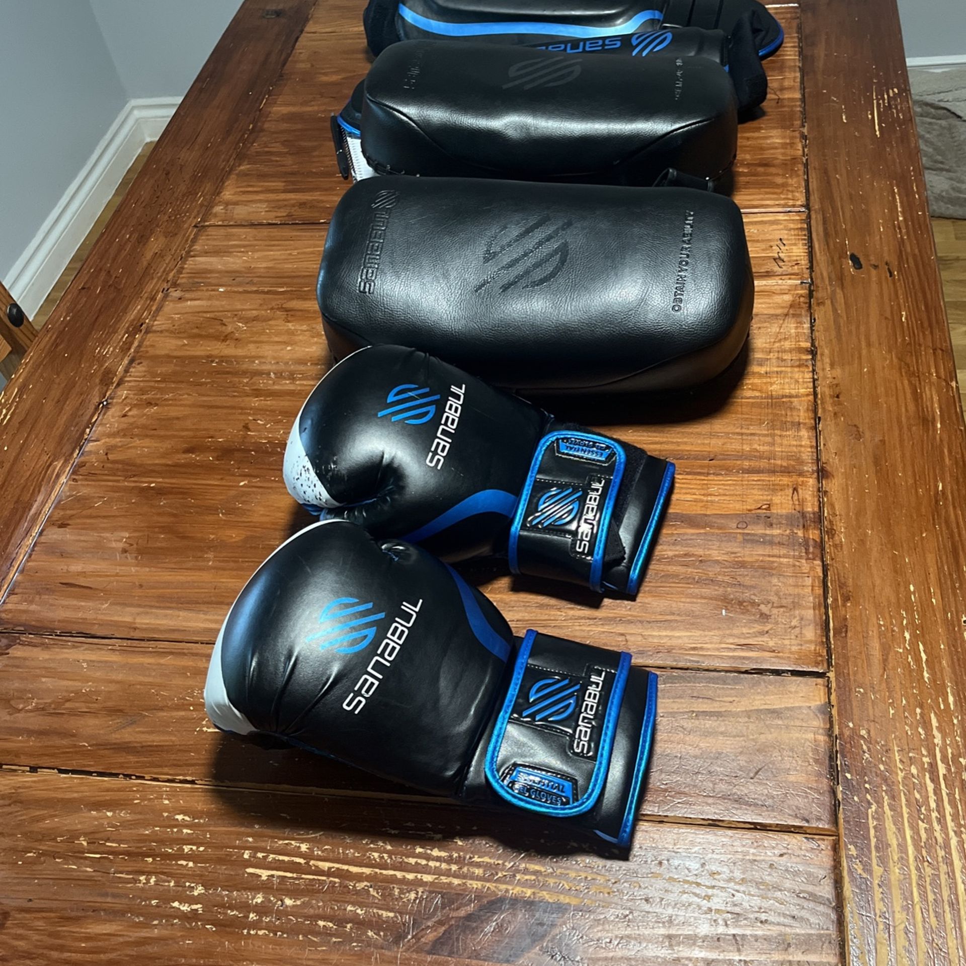 Sanabul Boxing Gloves, Shin Pads And Muay Thai Pads