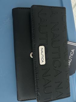 Nautica Women’s Black Money Manager Wallet – New with Tags – $25