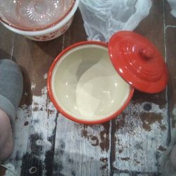 Ceramic Pot With Lid