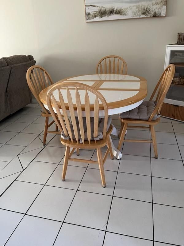 Dining Table Set With Chairs (5 Piece)