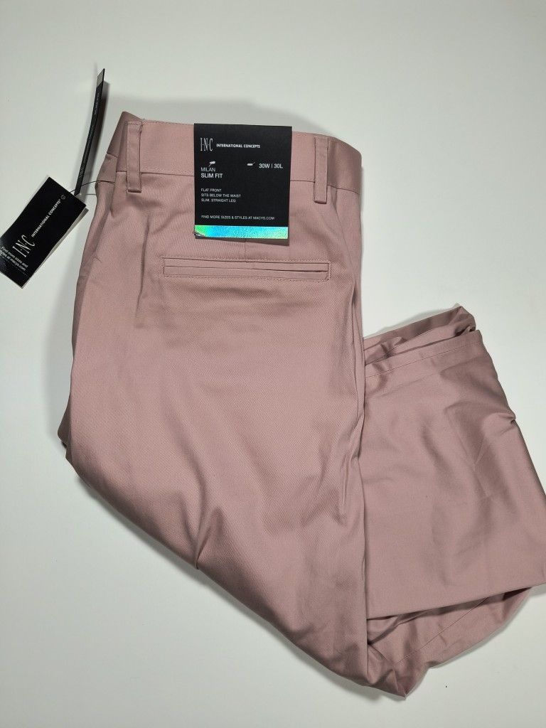 Men's INC Slim Fit Pants 30x30