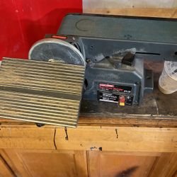 Craftsman Belt Disc Sander 4x36 Belt 6 Inch Disc