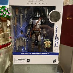 Star Wars Black Series Mandalorian & Grogu (First Edition) - New