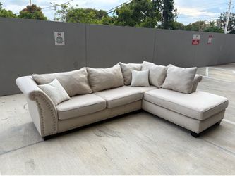 Beige sectional sofa !!!
