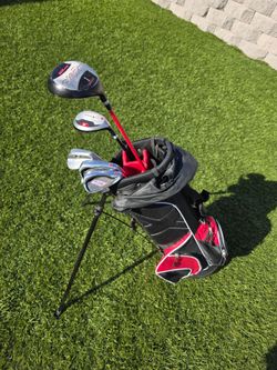 Kids TourX Golf Club Set w/ Michael Jordan Driver & NWT Stand Bag