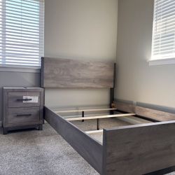 BRAND NEW Full Bed Size and a Night Stand 