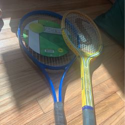 Tennis Racquets ace pro- pair