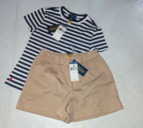 New girls Polo outfit size 10