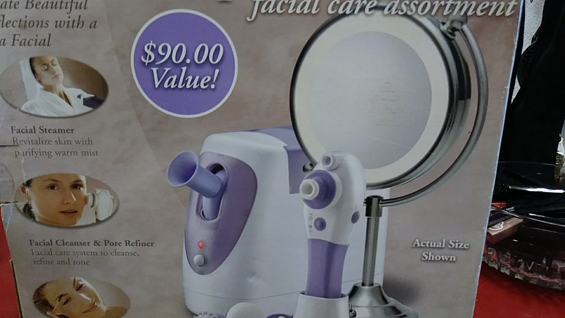 HOMEDICS SPA ALLURE FACIAL CARE ASST.