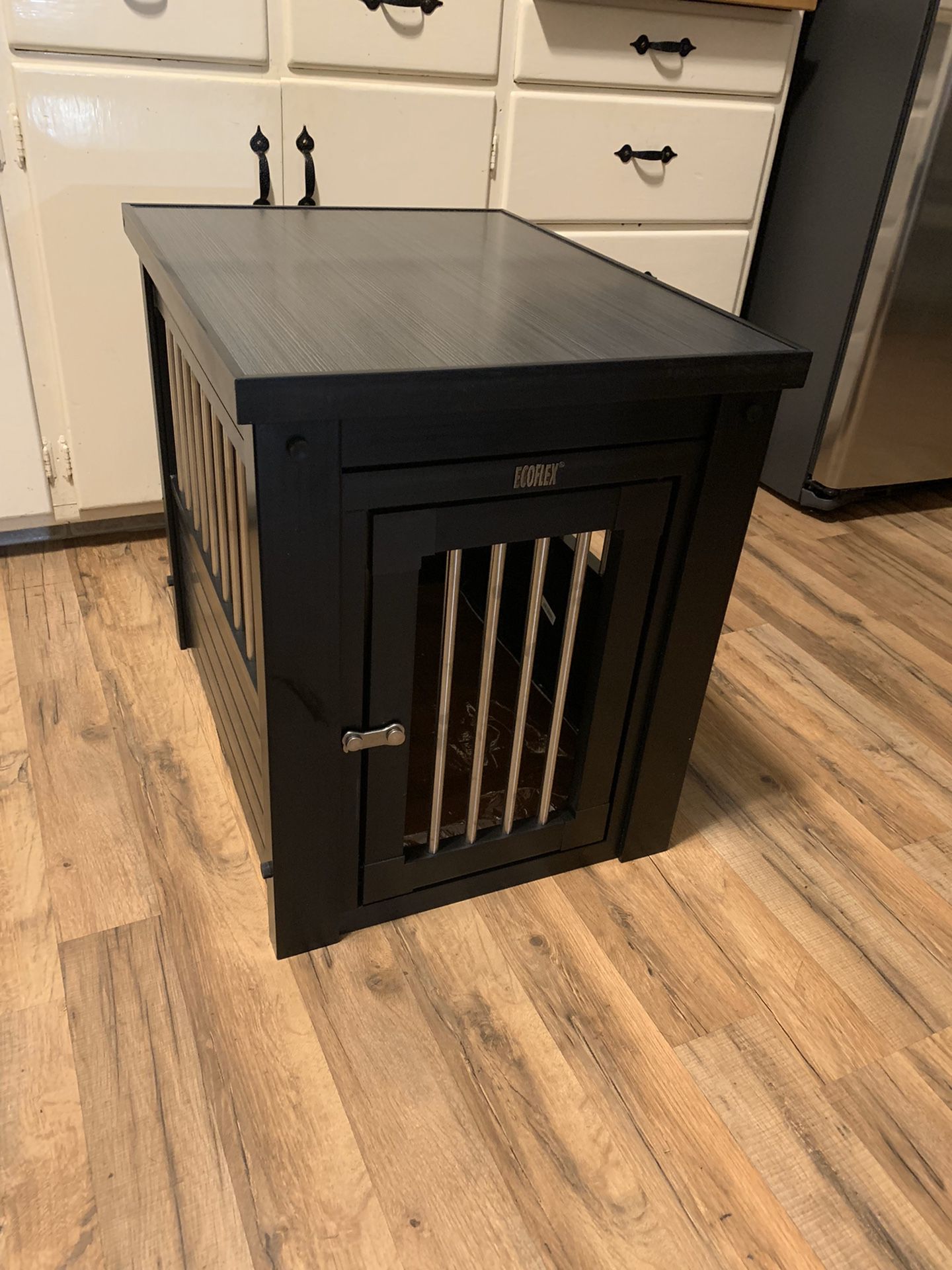 EcoFlex small dog crate/ End Table
