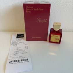 Baccarat Rouge 540 Extrait de parfum ( HAS RECEIPT)