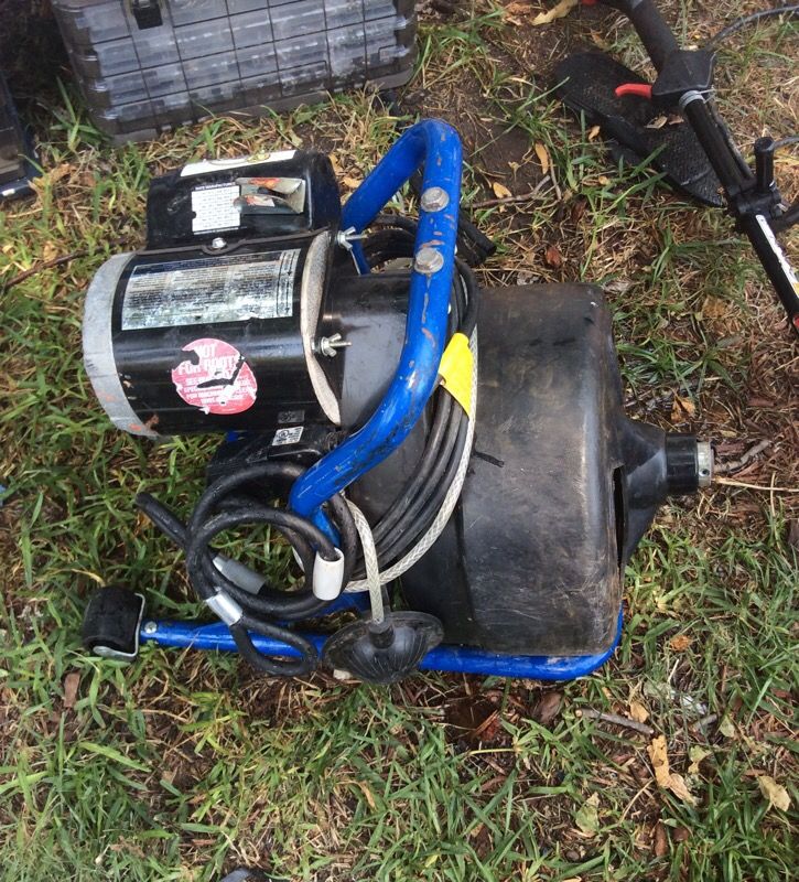 COBRA Sewer Machine DRAIN SNAKE : MODEL LX 1000 : Serial # 235913 for Sale  in Garden Grove, CA - OfferUp