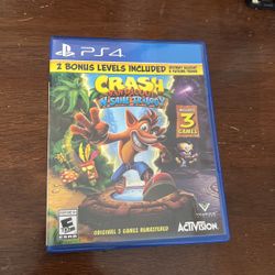 PS4 Crash Bandicoot Nsane Trilogy