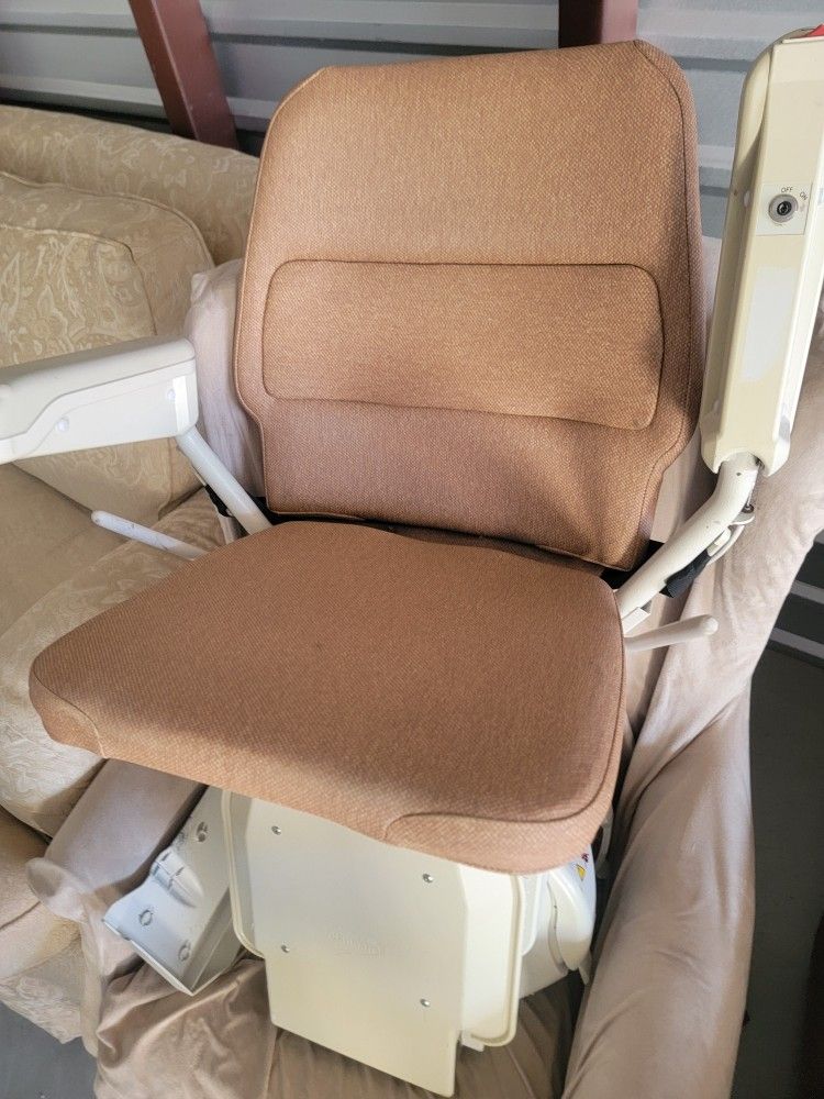 Stannah Stairs Chair Lift W/ 2 Rails