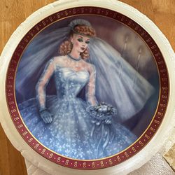 1959 Barbie Bride To Be Plate