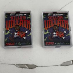 Dillion Villain Collectible Sun’s  Pin