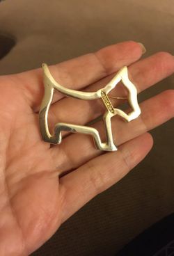 unique puppy brooch