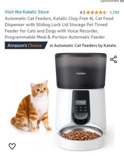 Brand New Auto Feeder Dog/cat