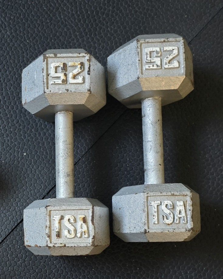 Fitness Gear Cast Hex Dumbbells - OBO