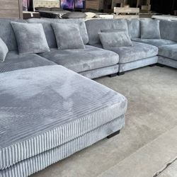 Gray Sectional 