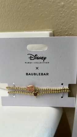Disneyland set of 2 Mickey brand BAUBLEBAR new