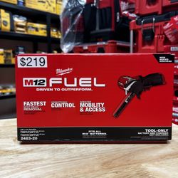 Milwaukee M12 FUEL 12V Lithium-Ion Brushless Cordless 3/8 in. x 13 in. Bandfile (Tool-Only)