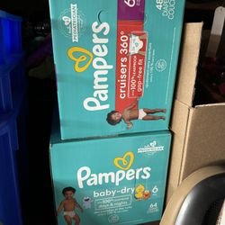 Pamper Size 6 You Get Both Boxes (total 2)