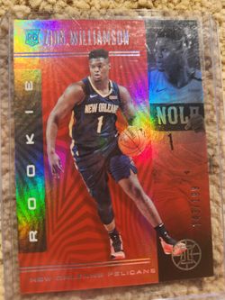 Zion Rookie 2020   /199, Panini Illusions 