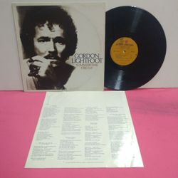 Vintage Old Original 1976 GORDON LIGHTFOOT - SUMMERTIME CREAM Vinyl Record LP 