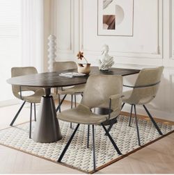 Set of 4- Leather Dining Chair