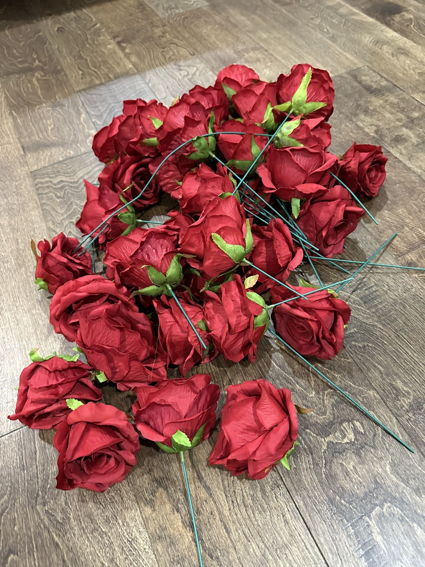 Wedding floral - Red Roses