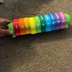 Number Caterpillar Puzzle Toy 