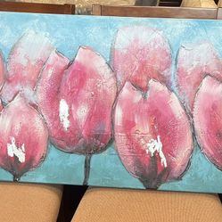 Canvas Art Work 72 x 22 in - $40