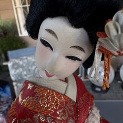 Vintage Japanese doll