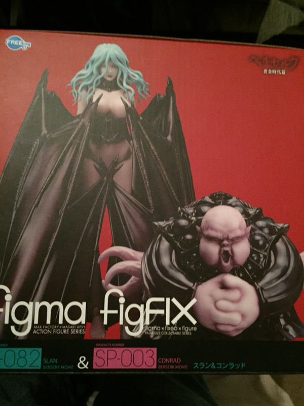 Figma Berserk Slan & Conrad figures
