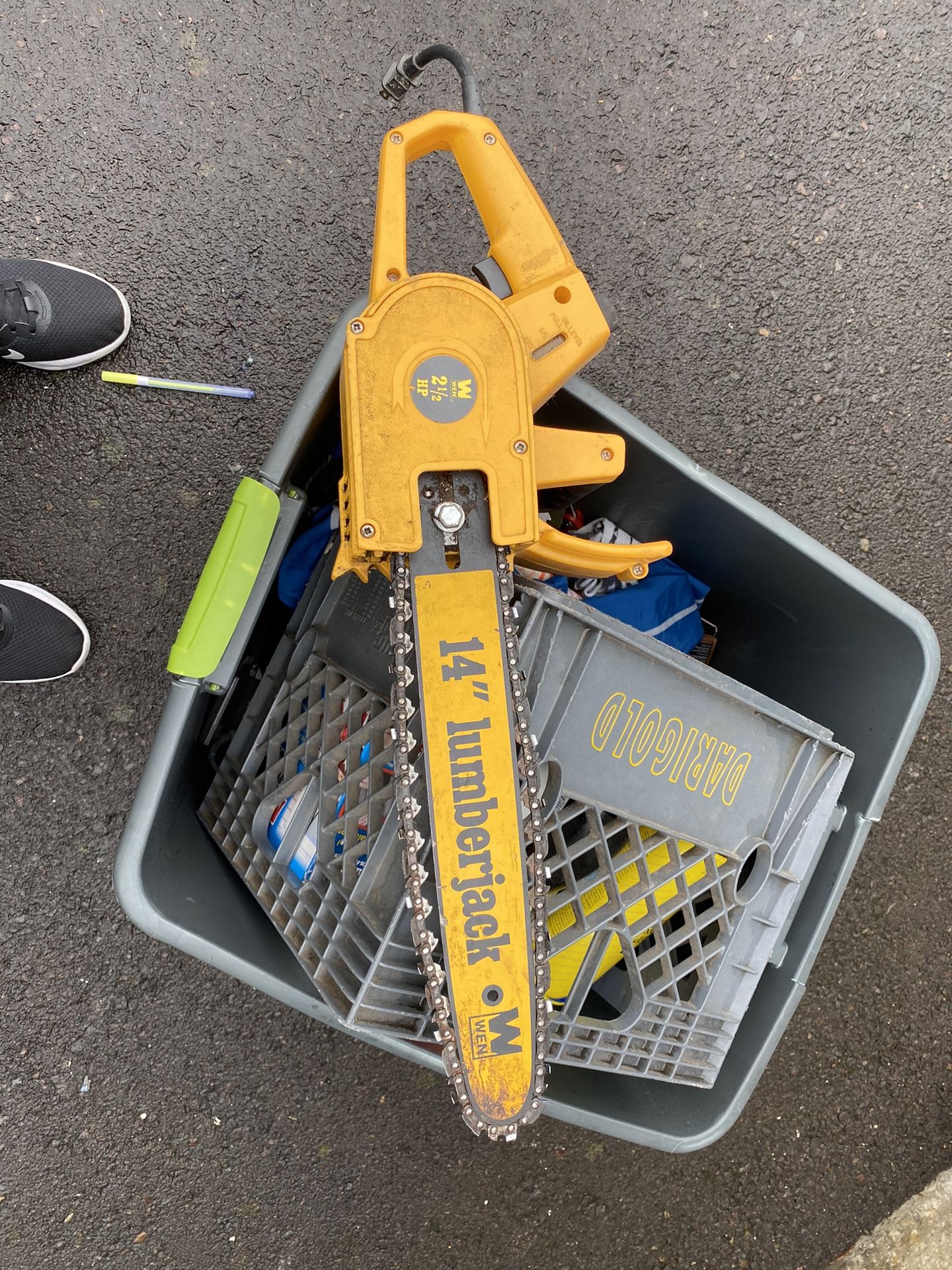 Electric Chain Saw 14”