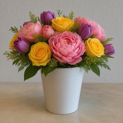New White Vase Only