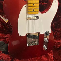 Fender Custom Shop FCS 1957 Telecaster Journeyman Candy Apple Red