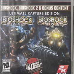 BIOSHOCK, BIOSHOCK 2 ULTIMATE RAPTURE EDITION FOR PS3